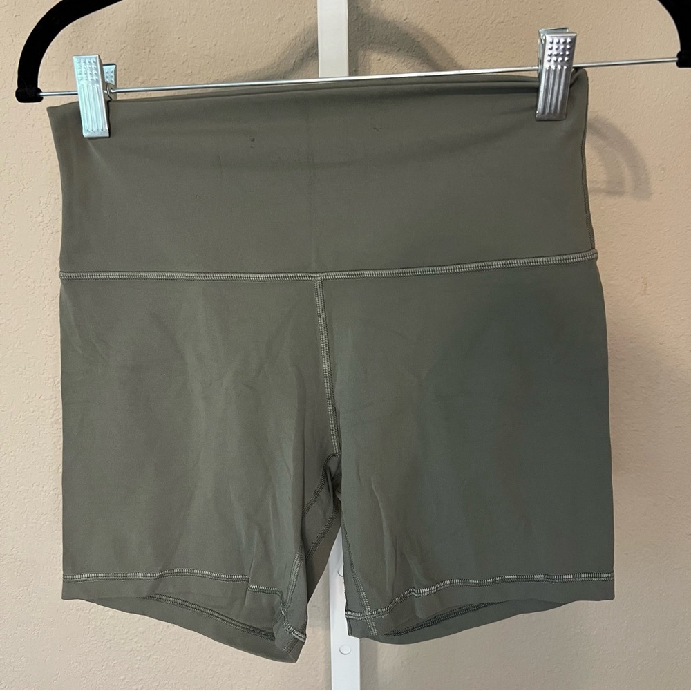 lululemon athletica Olive Bike Shorts
